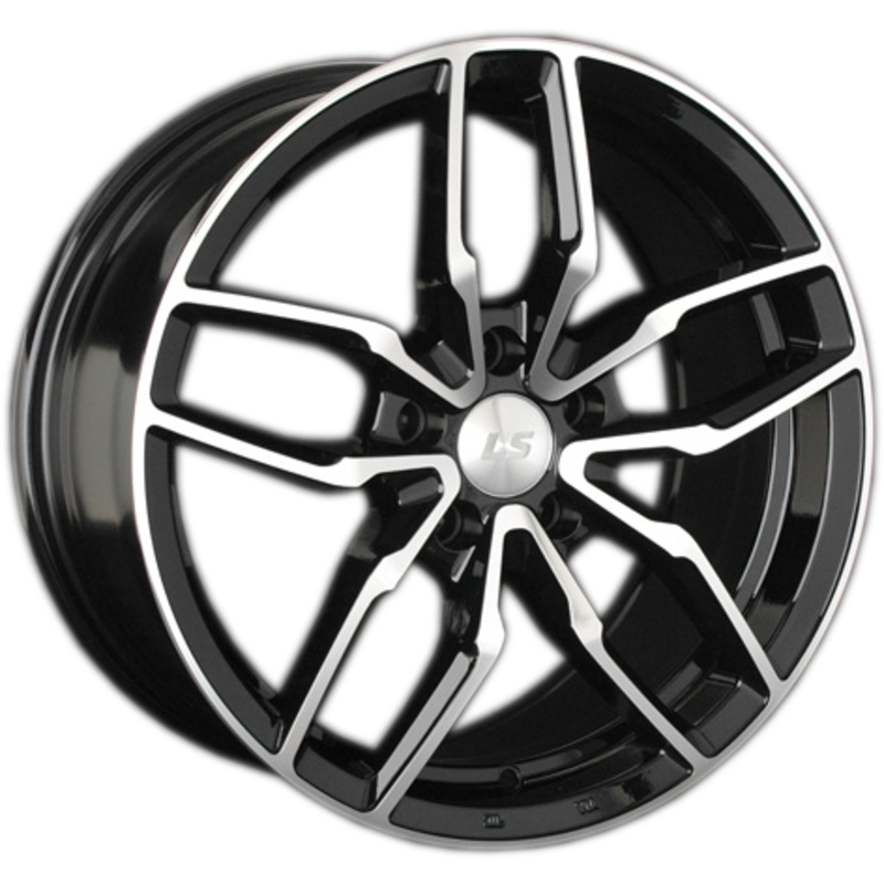 LS 7,5x17/5x112 ET40 D66,6 790 BKF (конус, Колпак+лого)