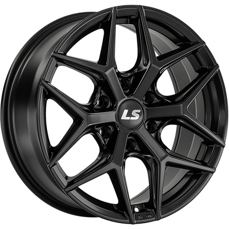 LS 8x18/6x139,7 ET30 D106,1 1303 BKS (конус, Колпак+лого)