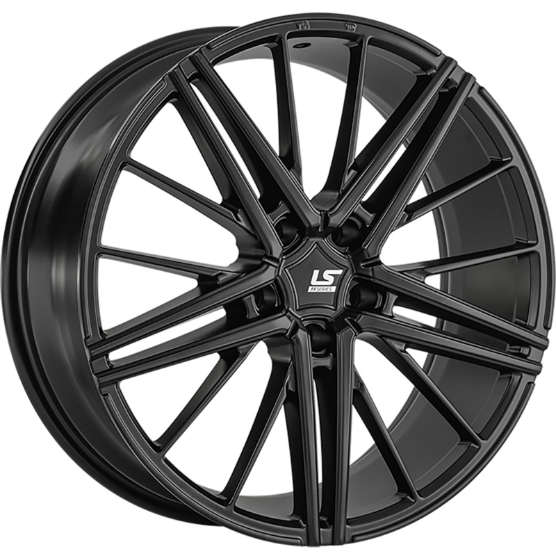 LS FlowForming 8x20/5x108 ET52 D63,3 RC76 BKS (конус, Колпак+лого)