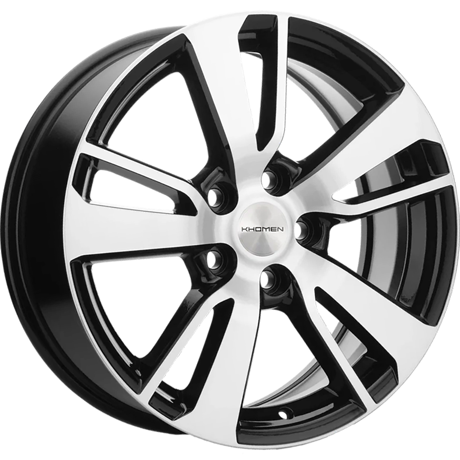 Khomen Wheels 7x17/5x110 ET50 D67,1 KHW1704 (BAIC U5 Plus) Black-FP