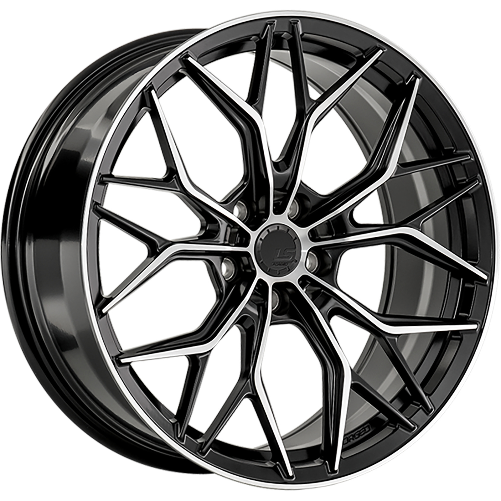 LS Forged 8,5x19/5x112 ET55 D66,6 LS FG65 BKSF (конус)