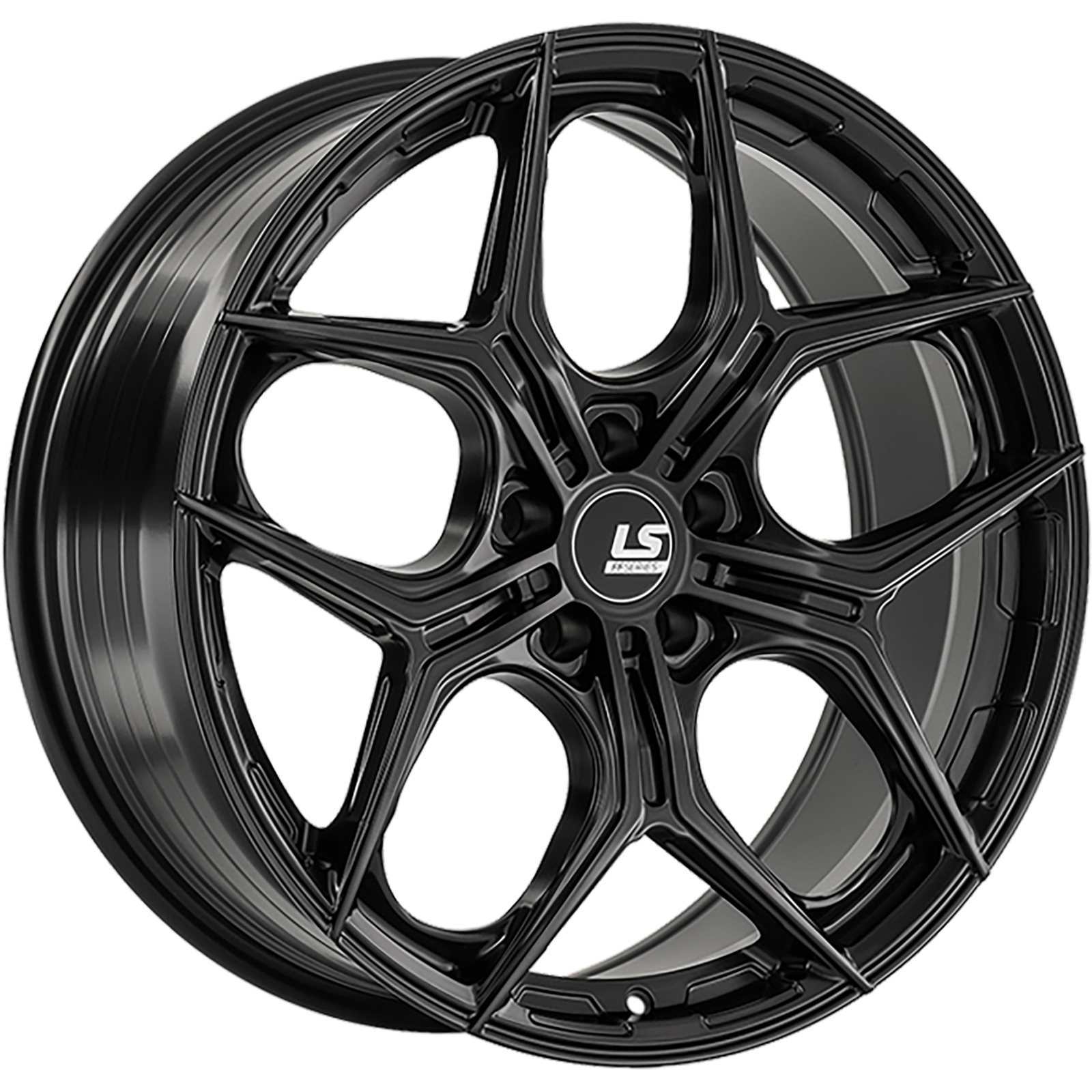 LS FlowForming 8,5x20/5x112 ET35 D66,6 RC110 BKS (конус)