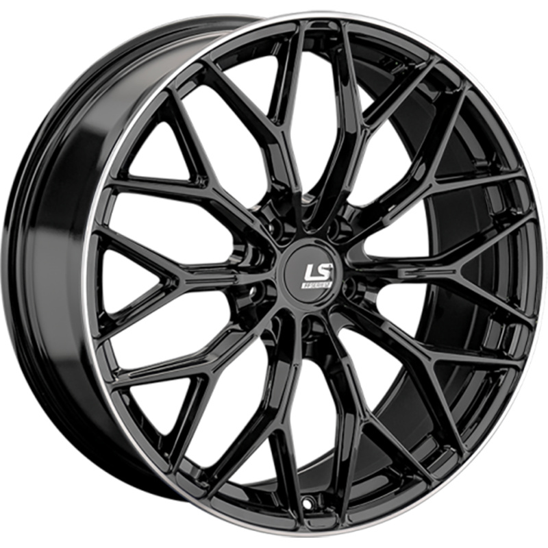 LS FlowForming 8,5x19/5x112 ET35 D66,6 RC69 BKL (конус)