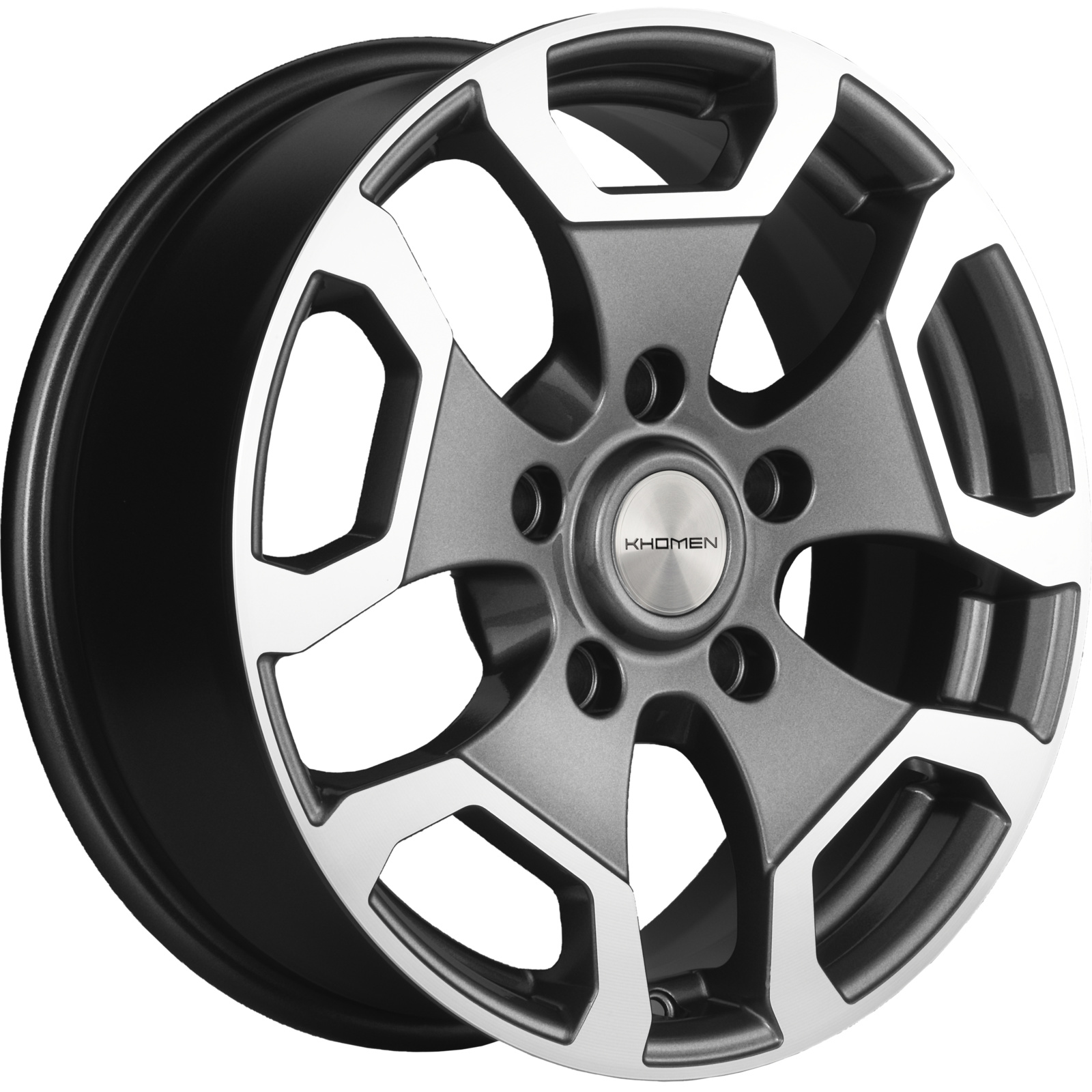 Khomen Wheels 6,5x17/5x139,7 ET35 D98,5 KHW1725 (Niva 4x4) Gray-FP