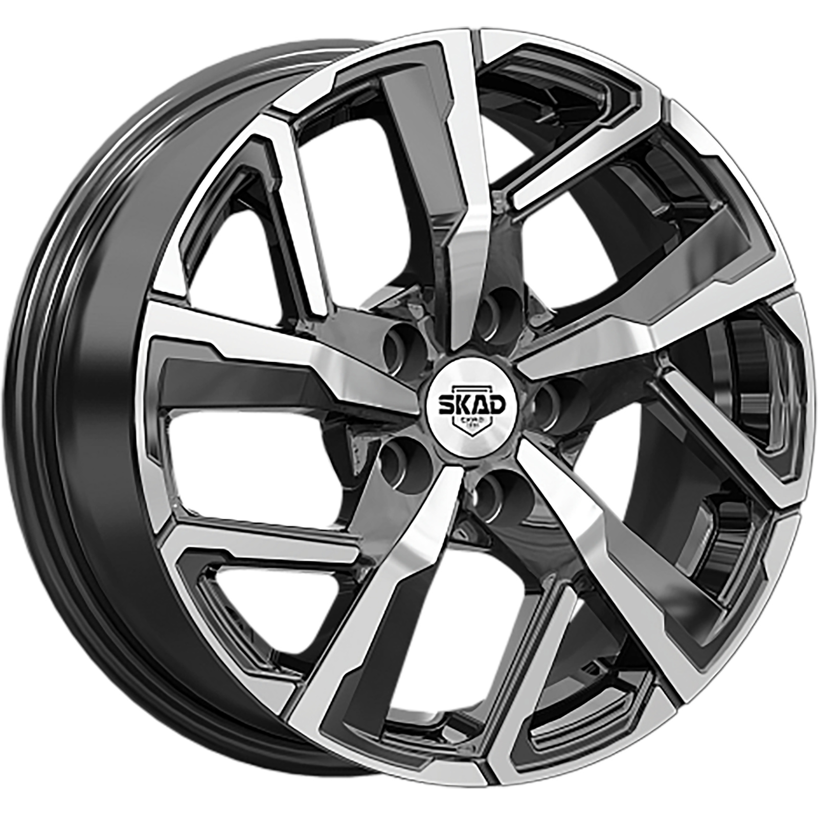СКАД 6x15/5x100 ET38 D57,1 Смолвуд (КЛ1200) Алмаз