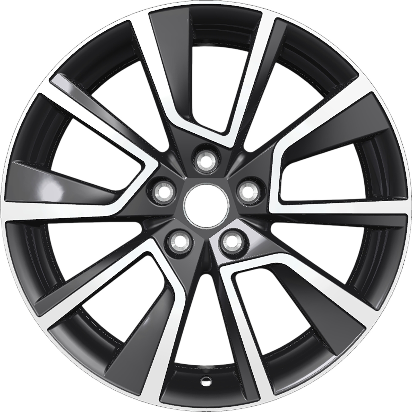 Khomen Wheels 7x18/5x114,3 ET35 D60,1 KHW1802 (RAV4) Black-FP