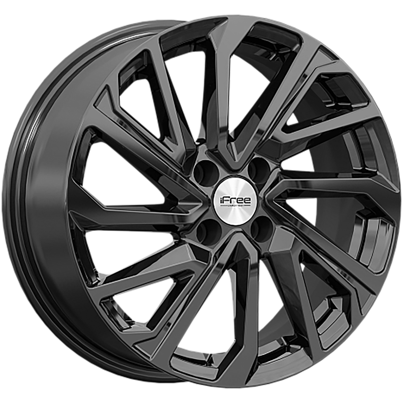 iFree Original 6,5x16/4x100 ET37 D60,1 Неом (Sandero Stepway) (КС1172) BK