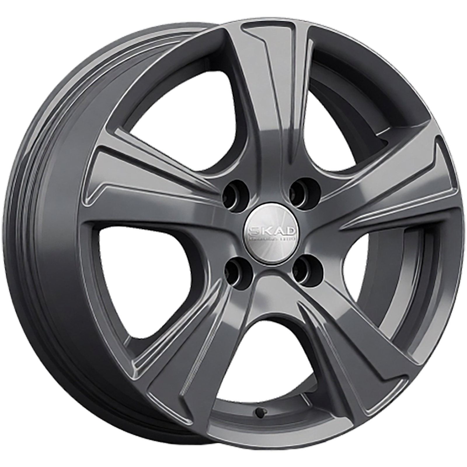 СКАД 5,5x14/4x100 ET39 D56,6 Крит (КЛ241) Графит
