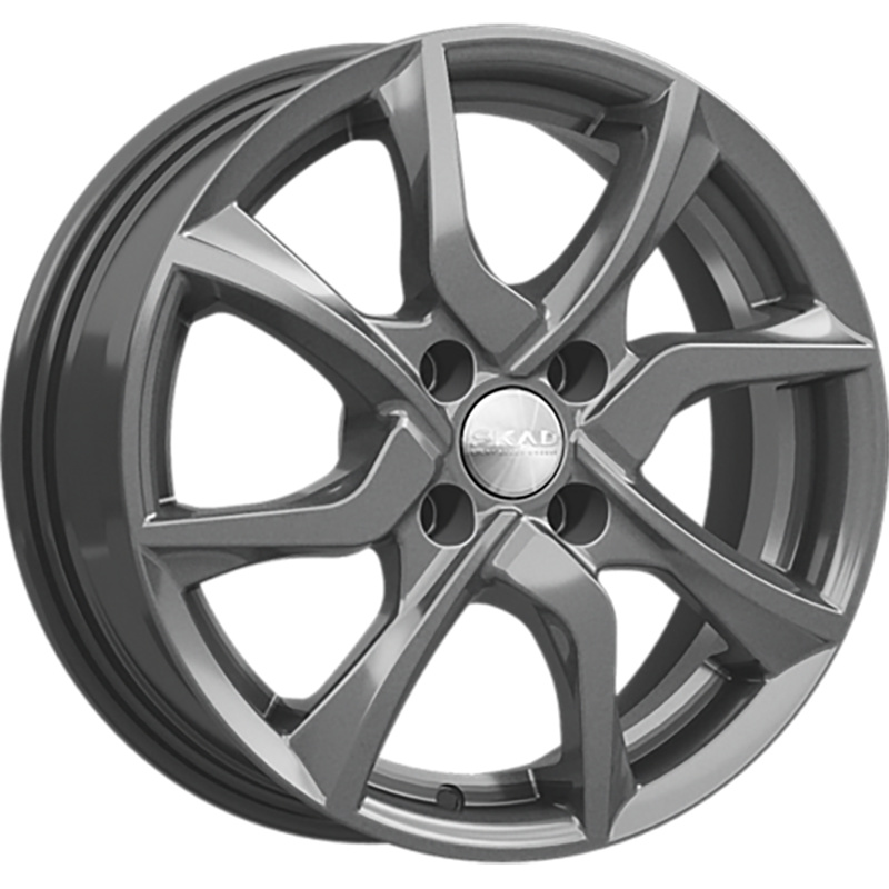 СКАД 6x15/4x100 ET38 D67,1 Тулон (КЛ233) Графит
