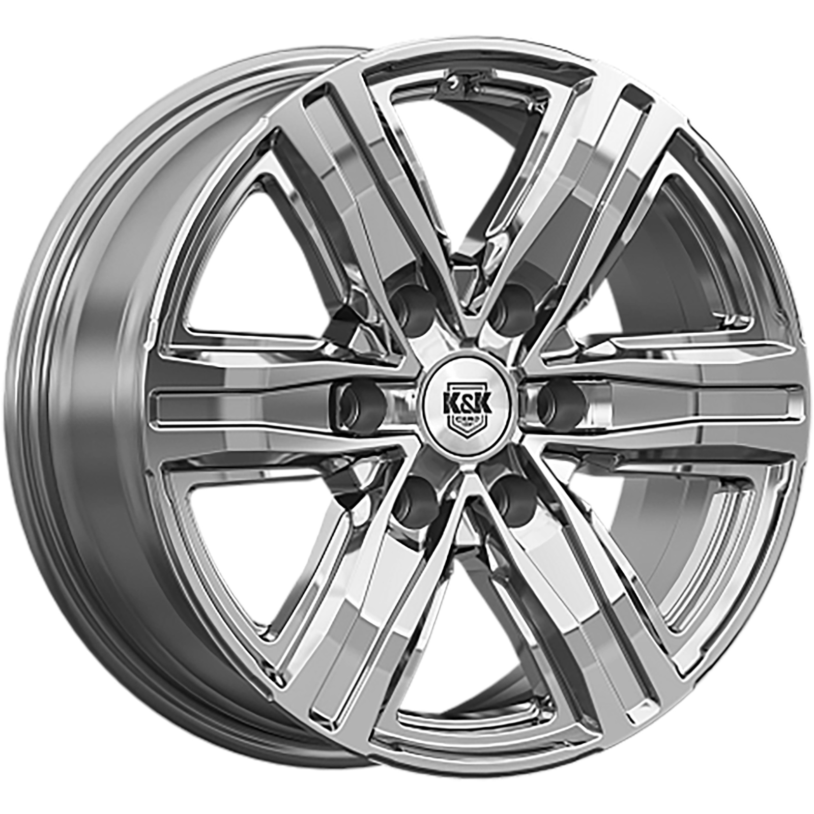 K&K 7,5x17/6x139,7 ET45 D92,5 R8 (КС1174) Дарк платинум