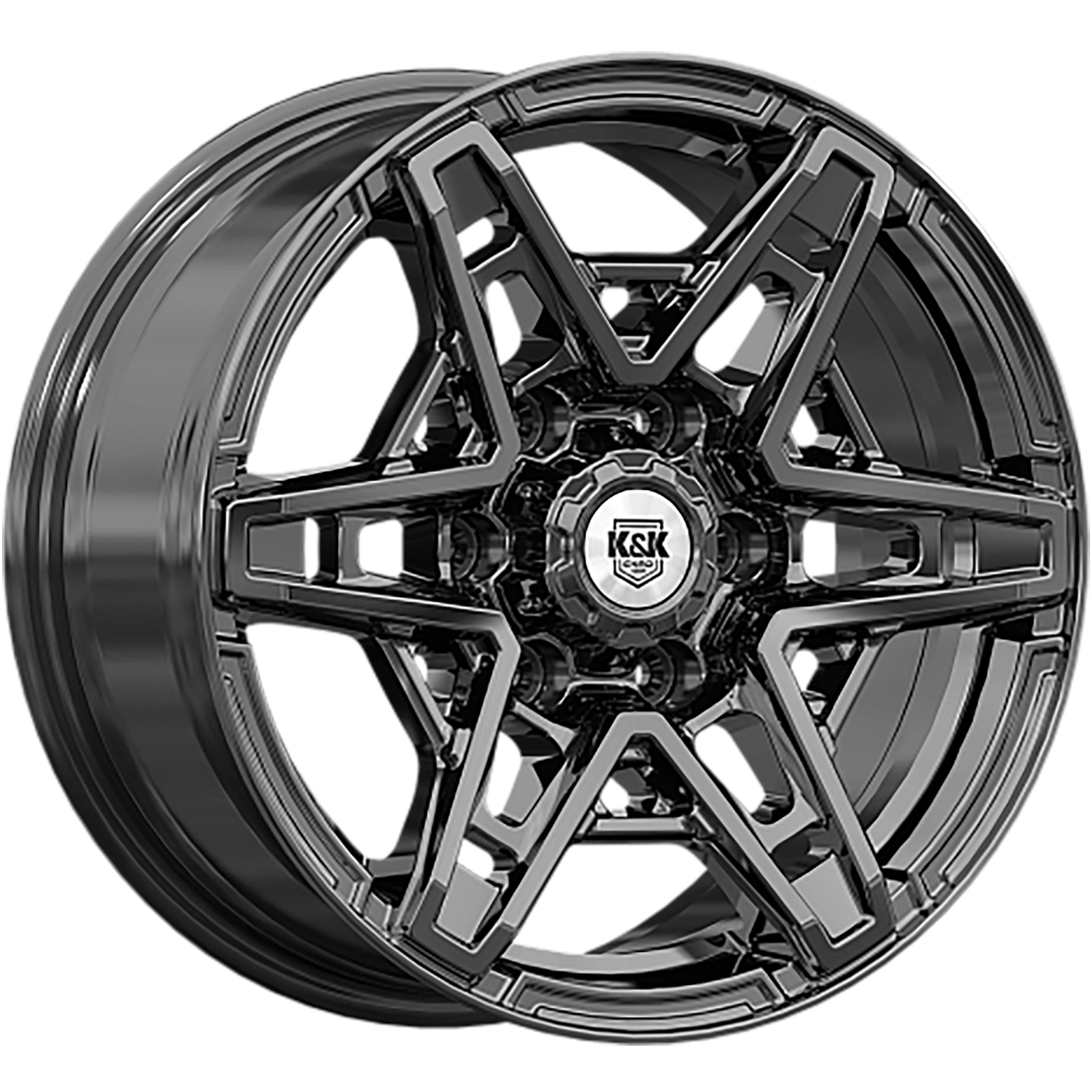 K&K 8x17/6x139,7 ET42 D75,1 Блэкберн (КС1129) Кварц