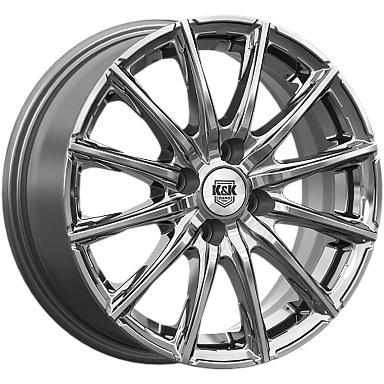 K&K 6x15/4x100 ET39 D56,6 Сандал (КС1199) Дарк платинум