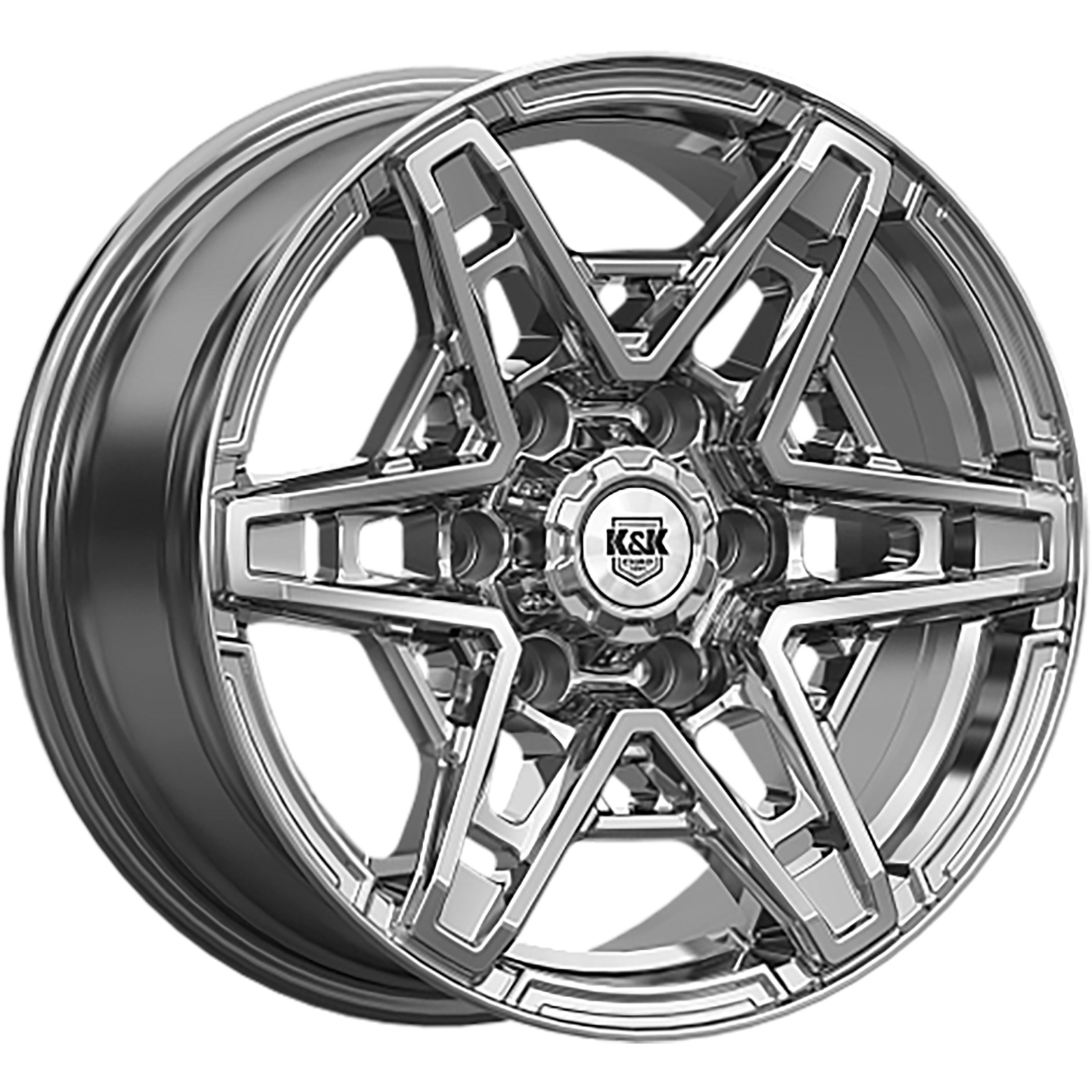 K&K 8x17/6x139,7 ET36 D100,1 Блэкберн (КС1129) Дарк платинум
