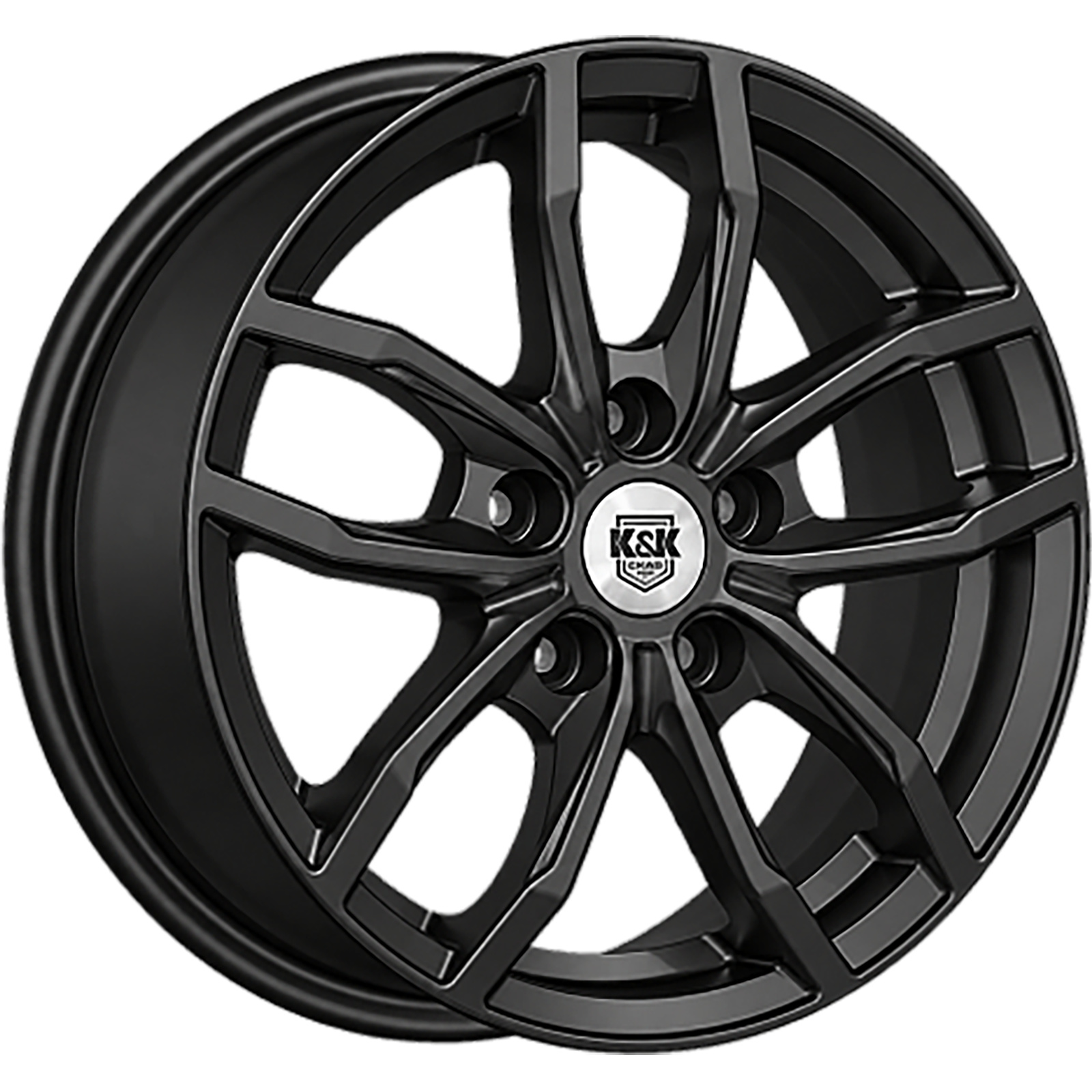 K&K 6,5x15/5x112 ET50 D57,1 Фрост (КС1048) МЭТ