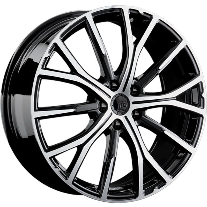 LS Forged 8x19/5x120 ET50 D72,6 LS FG21 BKF (конус, C570)