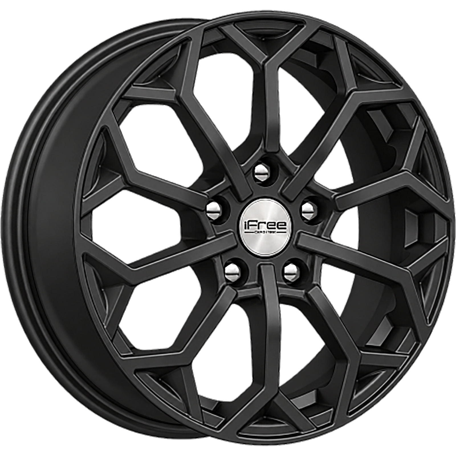 iFree 6,5x16/5x100 ET38 D67,1 Спейс-Нидл (КС1000) BKM