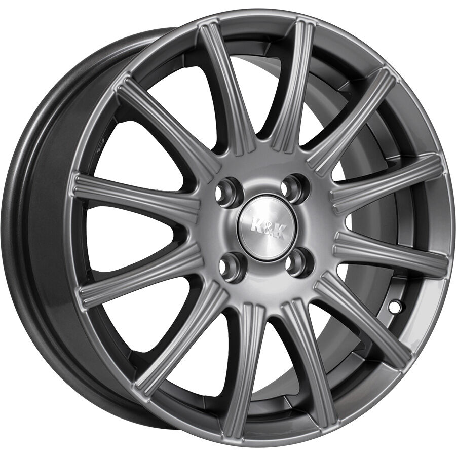 КиК Сиеста R13x5 4x100 ET35 CB67.1 Dark_platinum