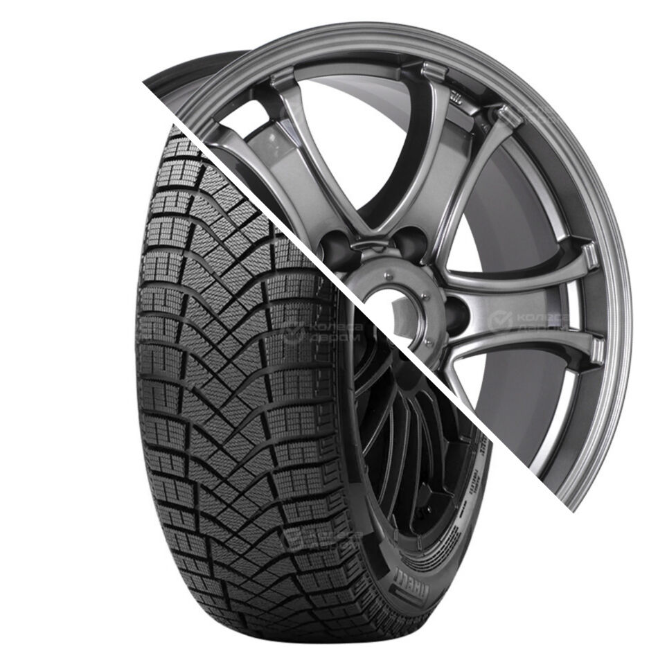 КиК Ice Zero Friction R18 265/60 114H XL () + Балеар (КС727) R18x7.5 6x114.3 ET38 CB67.1 Dark_platinum Ice Zero Friction R18 265/60 114H XL + Балеар (КС727) R18x7.5 6x114.3 ET38 CB67.1 Dark_platinum