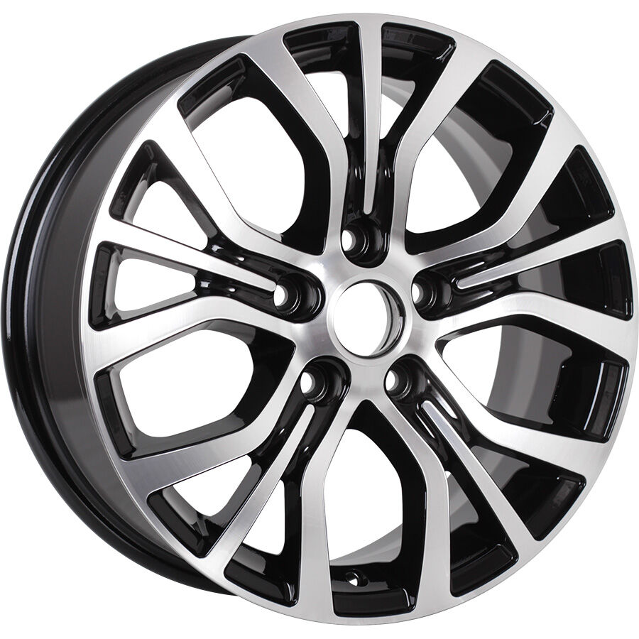 KHOMEN KHW1608 (Opel_Zafira) R16x6.5 5x110 ET43 CB65.1 Black_FP