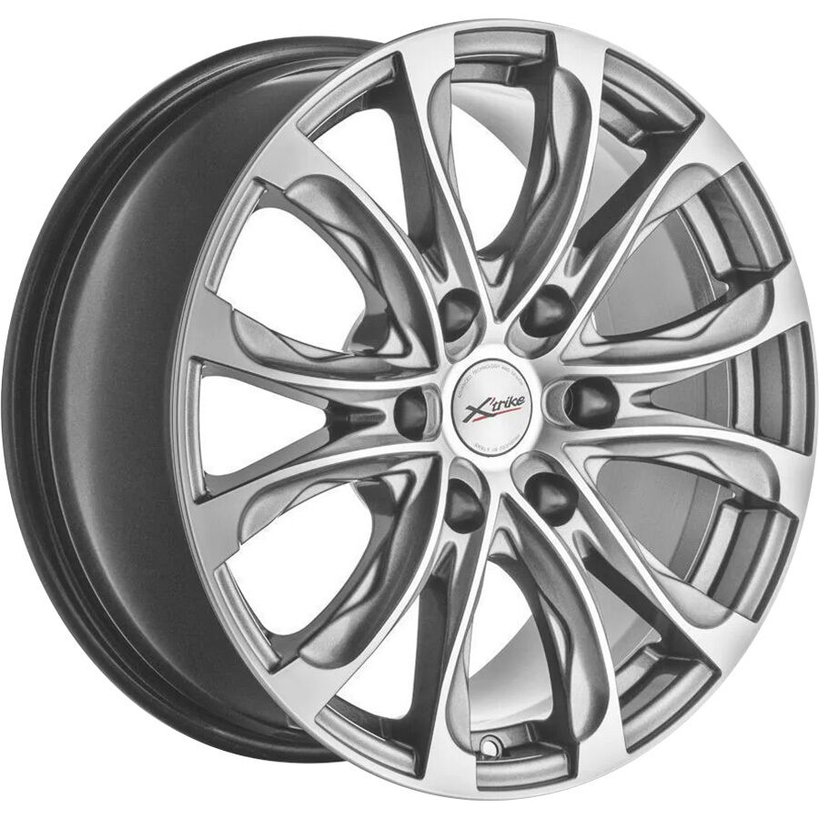X-trike X120 R17x7 5x108 ET45 CB63.35 BKM (Скол на ободе)*