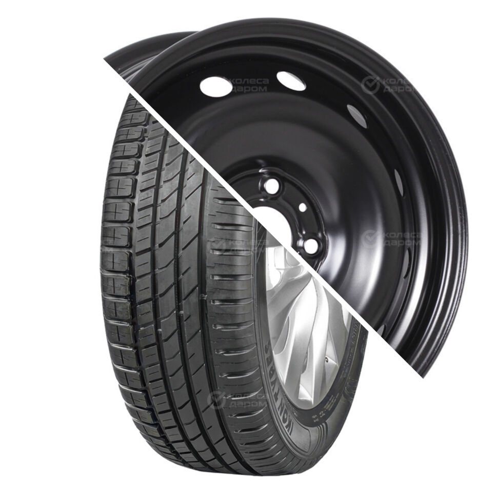 Ikon Character Eco (Nordman SX3) R15 185/65 88H + 15009 R15x6 4x100 ET50 CB60.1 Black R15 185/65 88H + R15x6 4x100 ET50 CB60.1 Black