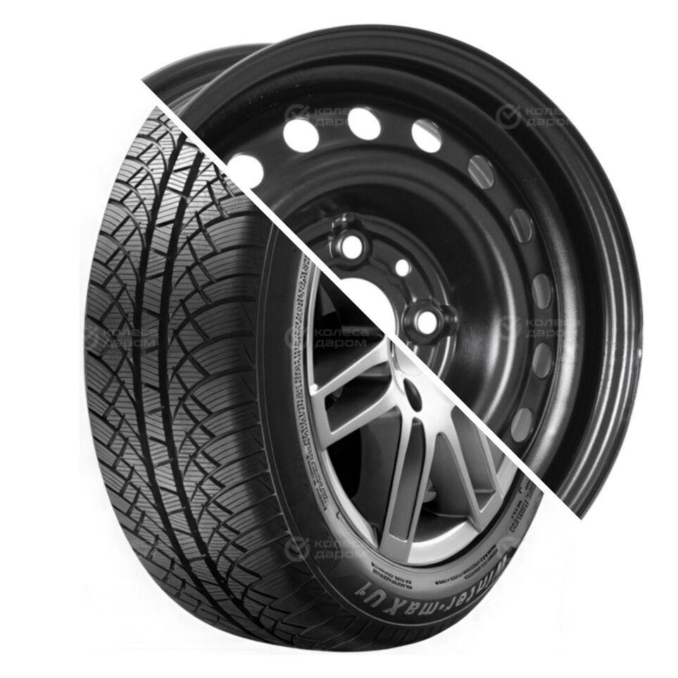 Autogreen WL2 R13 175/70 82T + 42B29C_P TREBL R13x5 4x98 ET29 CB60.1 Black R13 175/70 82T + R13x5 4x98 ET29 CB60.1 Black