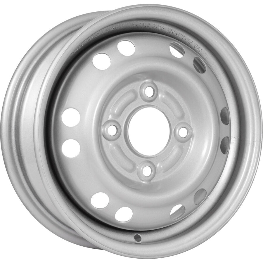 Trebl 42E45S TREBL R13x4.5 4x114.3 ET45 CB69.1 Silver