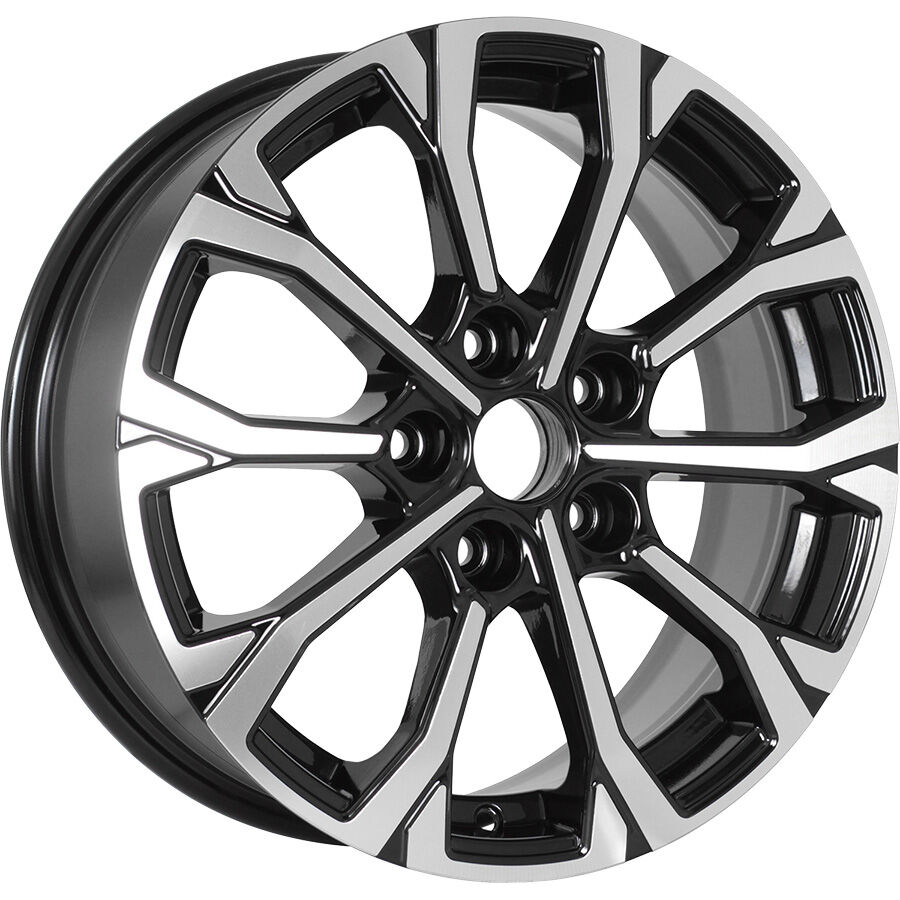 KHOMEN KHW1605 (Duster/Kaptur/Terrano) R16x6.5 5x114.3 ET50 CB66.1 Black_FP