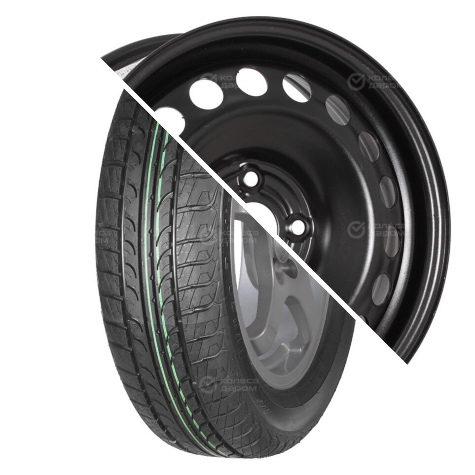 Trebl Zodiak 2 R15 185/65 92T + 8114 TREBL R15x6 4x100 ET48 CB54.1 Black R15 185/65 92T + R15x6 4x100 ET48 CB54.1 Black