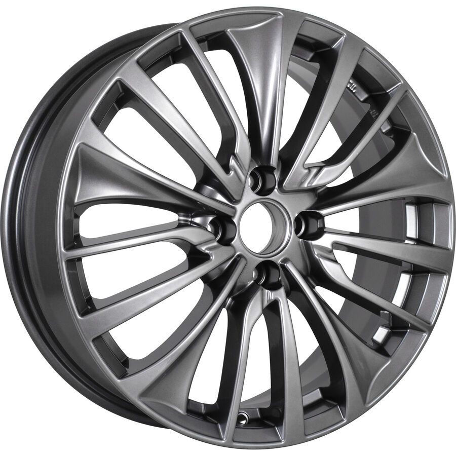 КиК Flanker R17x6.5 5x114.3 ET50 CB54.1 Dark_platinum (Мятый обод)*