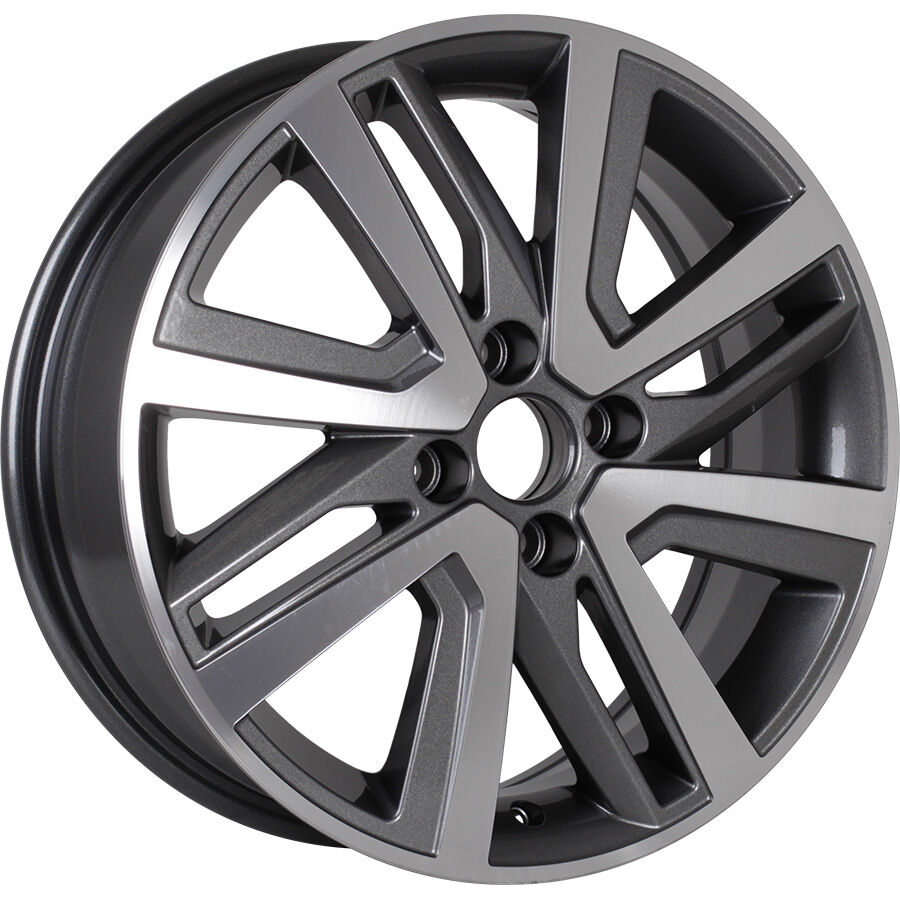 KHOMEN KHW1609 (16_Rio II/Solaris II) R16x6 4x100 ET46 CB54.1 GRAY_FP