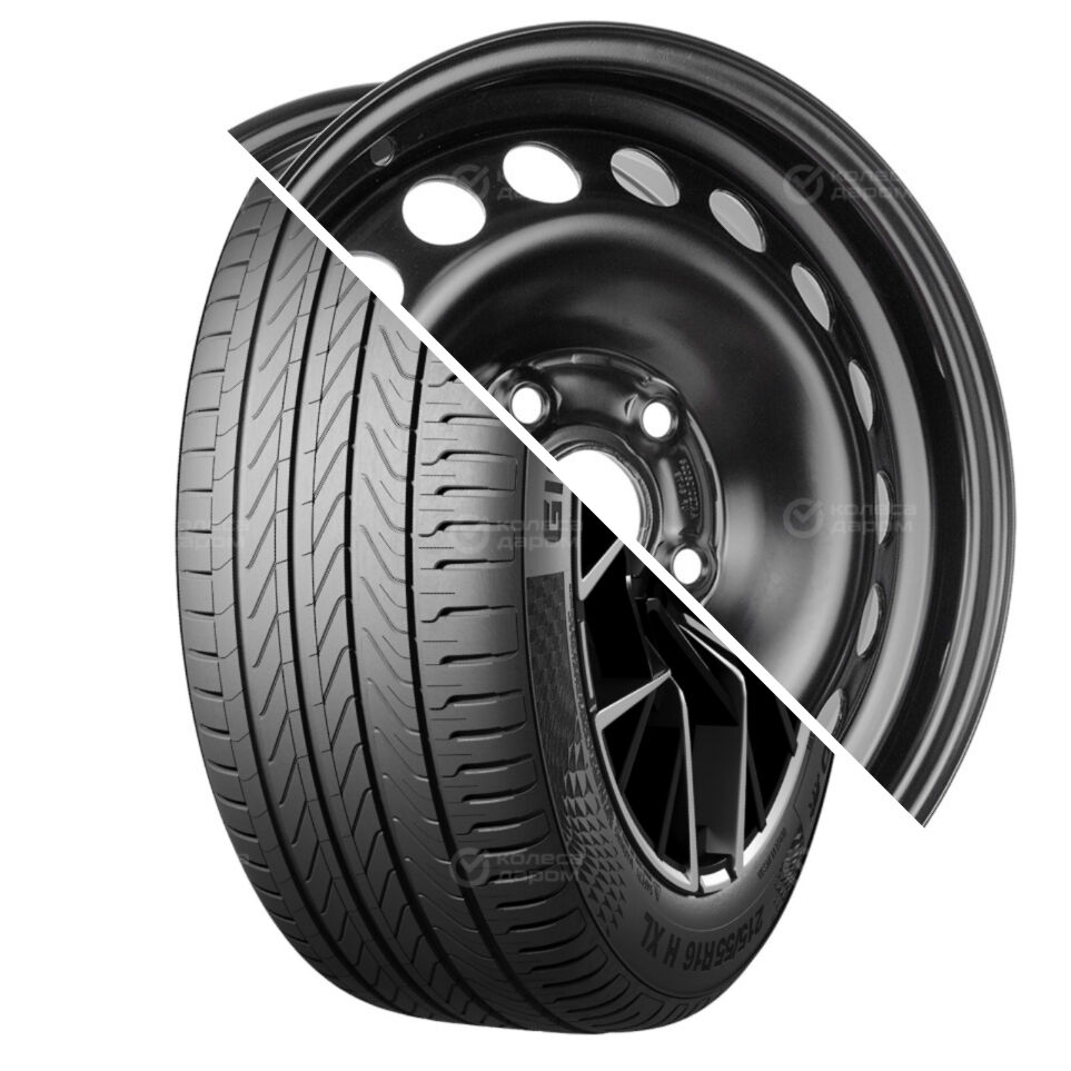 Gislaved Ultra Control R15 195/65 91V    () + 15004 R15x6 5x112 ET43 CB57.1 Black  Ultra Control R15 195/65 91V     + 15004 R15x6 5x112 ET43 CB57.1 Black