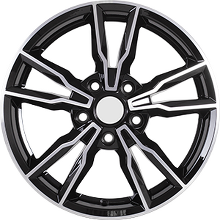 iFree Икигай R16x6.5 5x114.3 ET50 CB66.1 Black_jack (Мятый обод)*