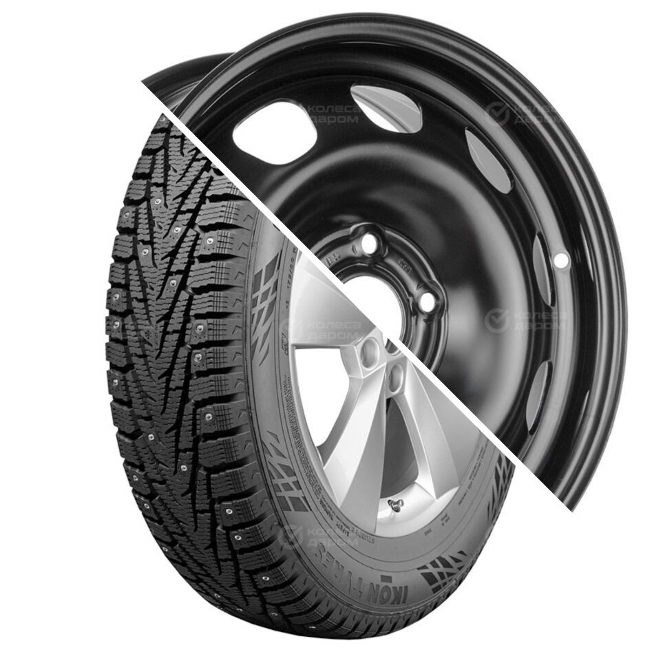 Ikon Character Ice 7 SUV (Nordman 7 SUV) R16 215/65 102T шип XL () + 16003 R16x6.5 5x114.3 ET50 CB66.1 Character Ice 7 SUV (Nordman 7 SUV) R16 215/65 102T шип XL + 16003 R16x6.5 5x114.3 ET50 CB66.1 Bl