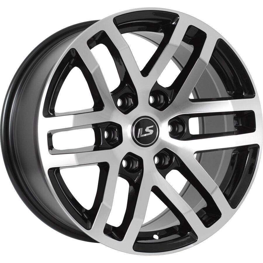 LS LS 1279 R18x9 6x139.7 ET30 CB100.1 BKF
