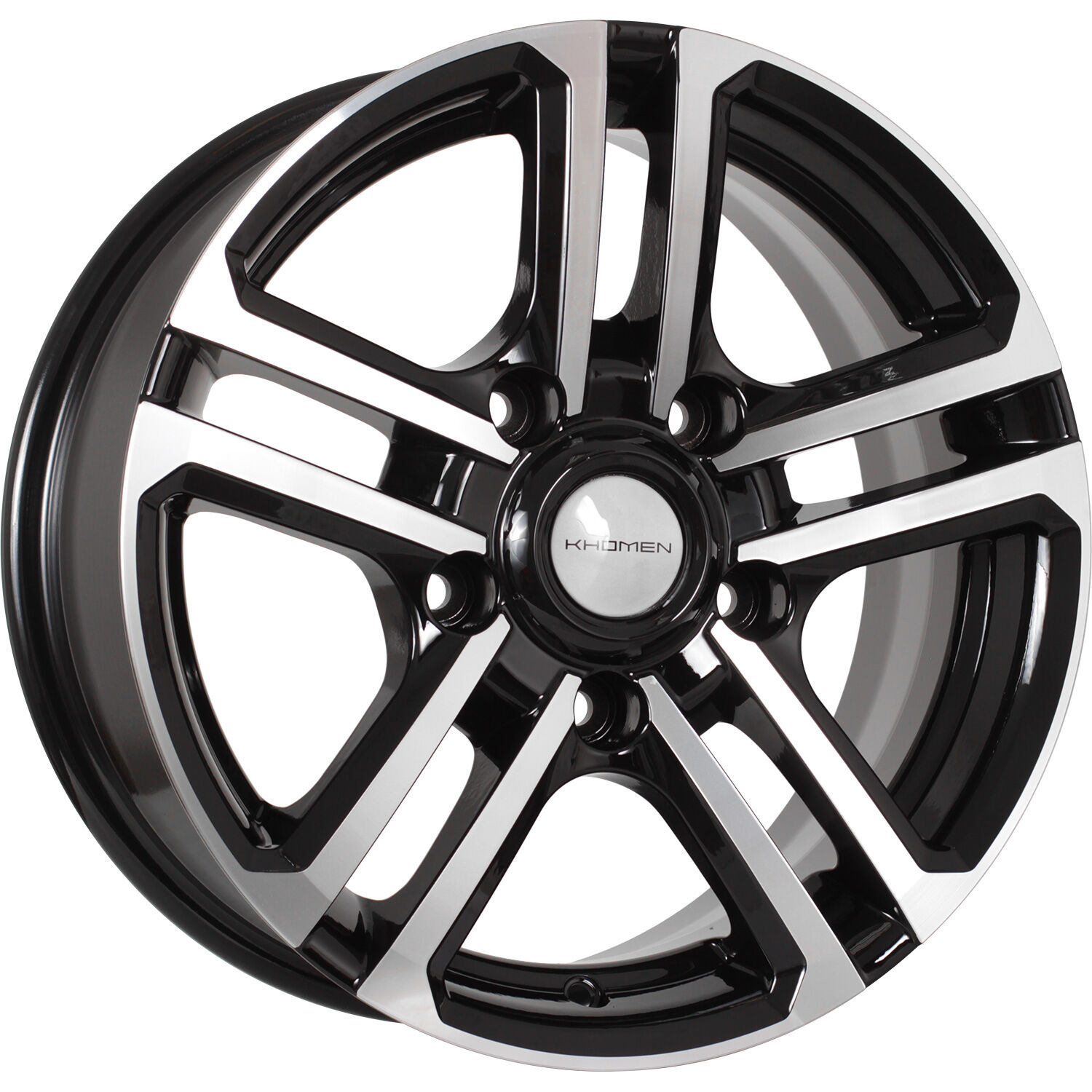 KHOMEN KHW1602(Niva4x4) R16x6.5 5x139.7 ET40 CB98.5 Black_FP