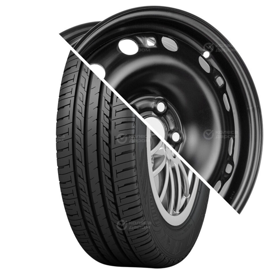 Cordiant Run Tour R15 185/60 88H XL   () + 15007 R15x6 5x100 ET38 CB57.1 Black  Run Tour R15 185/60 88H XL    + 15007 R15x6 5x100 ET38 CB57.1 Black