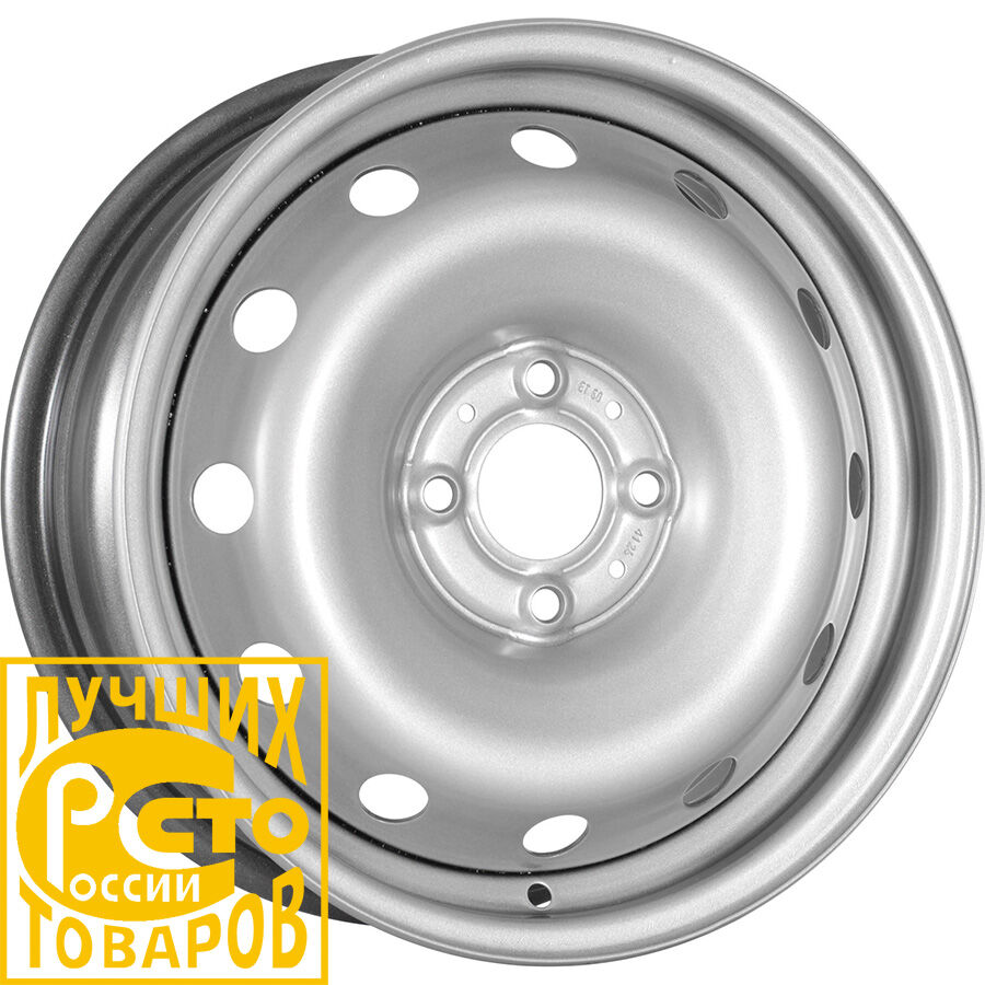 Magnetto 15009 R15x6 4x100 ET50 CB60.1 Silver (Дефект ЛКП + Мятый обод)*