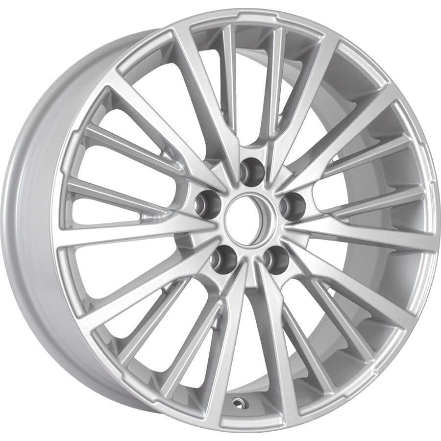 KDW KD1740 R17x7 5x114.3 ET40 CB64.1 Silver_Painted (Мятый обод)*
