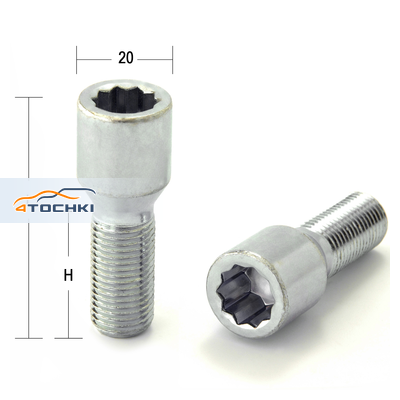 Болт M14x1,5 (53/ 28) под многогранник спец. внутр цинк (ИТАЛИЯ) VST20D28 BC