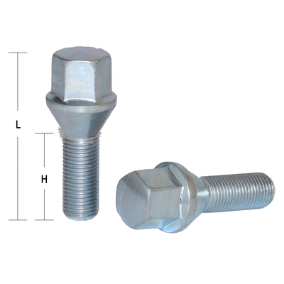Болт M12x1,5 (52/ 28) hex17 конус цинк S-966-07