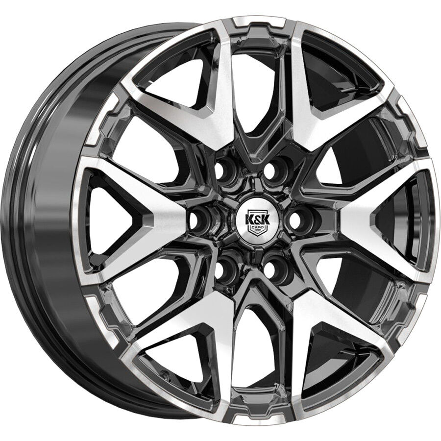 КиК Гангут R18x7.5 6x139.7 ET41 CB67.1 Almaz_black