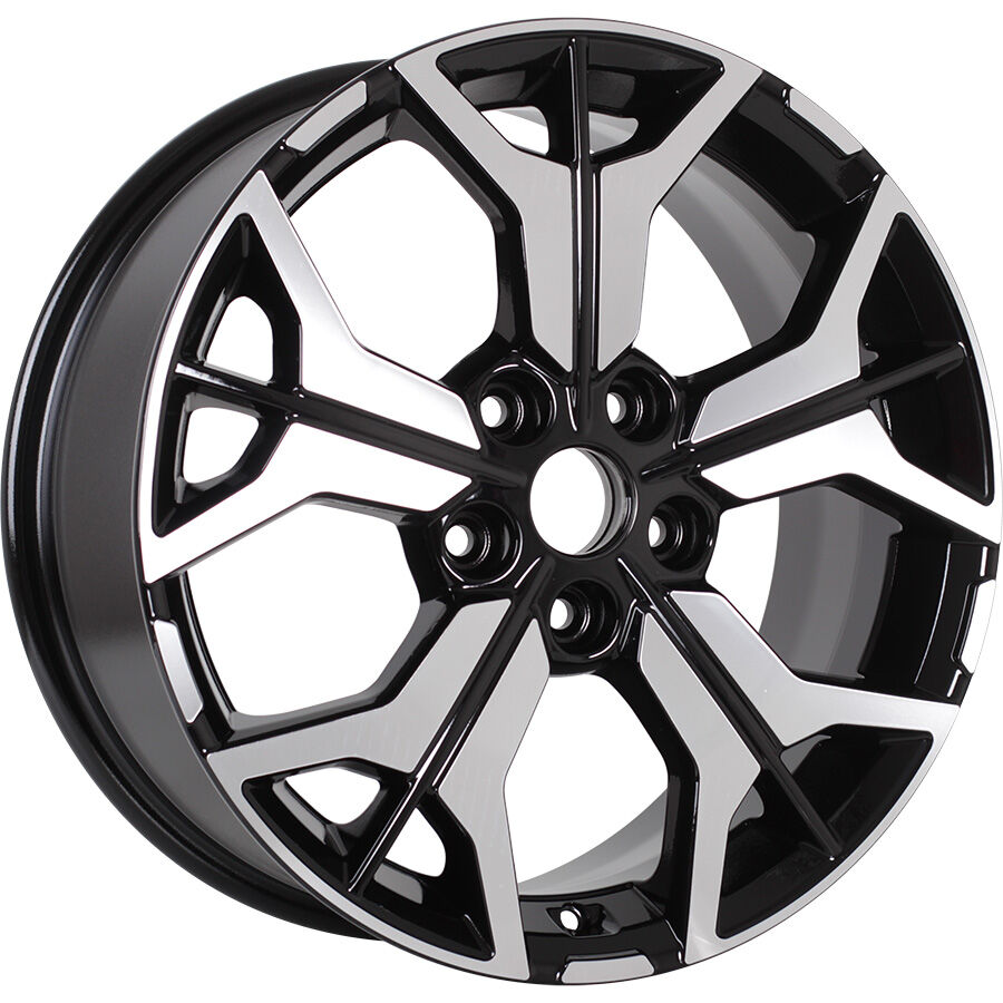 KHOMEN KHW1715 (ZV_17 RAV4) R17x7 5x114.3 ET39 CB60.1 Black_FP