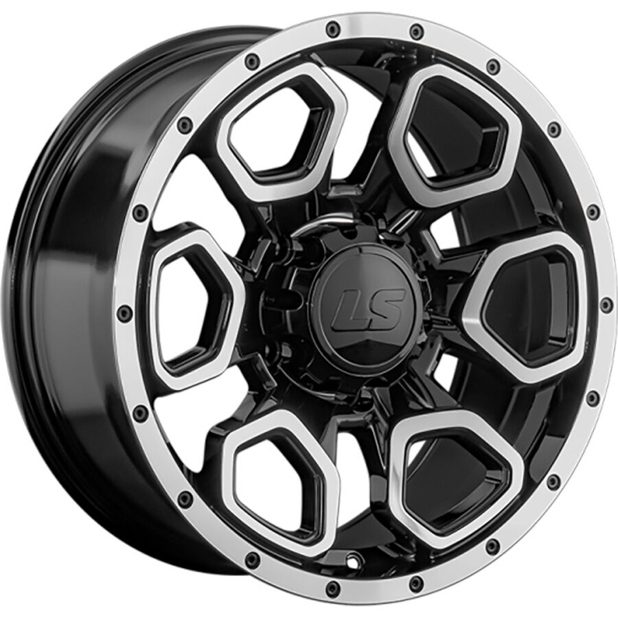 LS LS 1345 R18x9 5x150 ET30 CB110.1 BKF