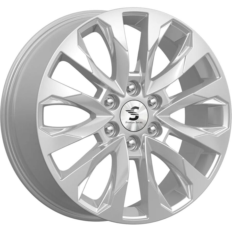 СКАД Premium Series КР007 (20_Pajero Sport) R20x8 6x139.7 ET38 CB67.1 Elite_Silver