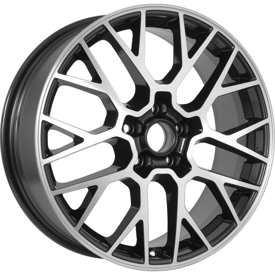 KHOMEN KHW1818 (Kodiaq/Tiguan/Audi Q3) R18x7 5x112 ET43 CB57.1 Black_FP