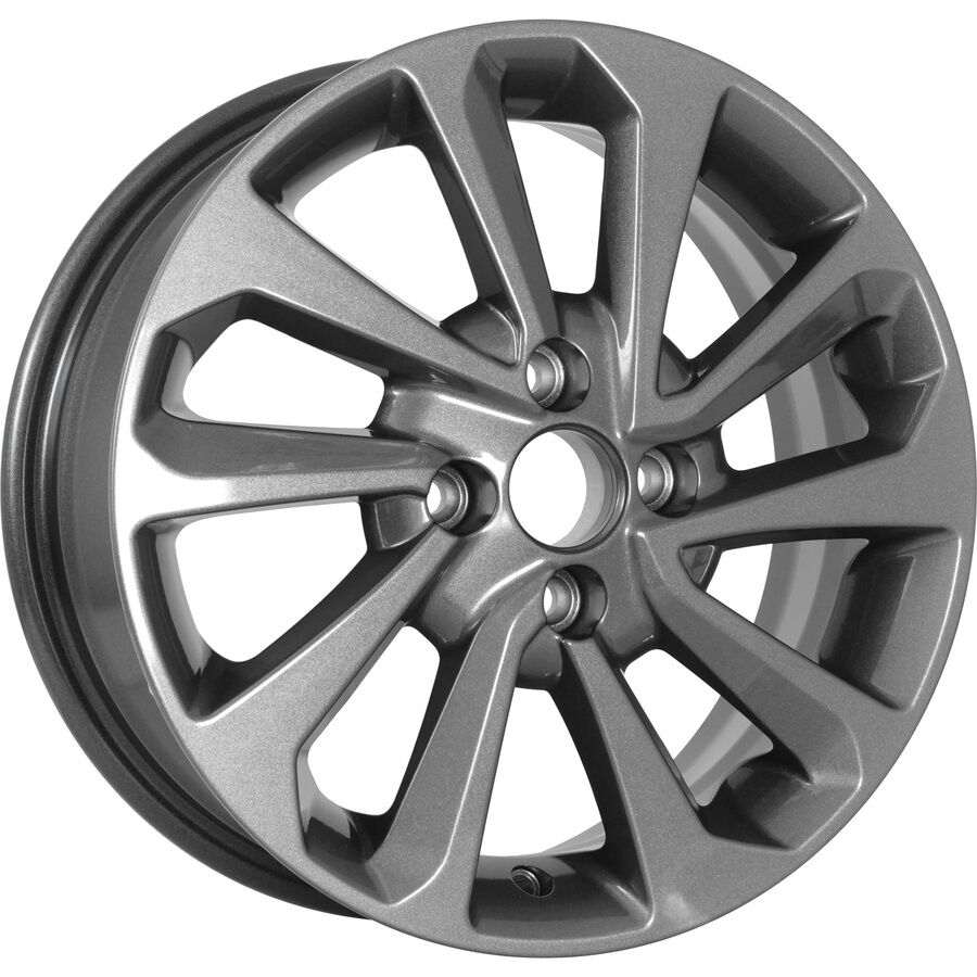 СКАД KL-320 R15x6 4x100 ET46 CB54.1 Graphite (Сколы на ободе)*