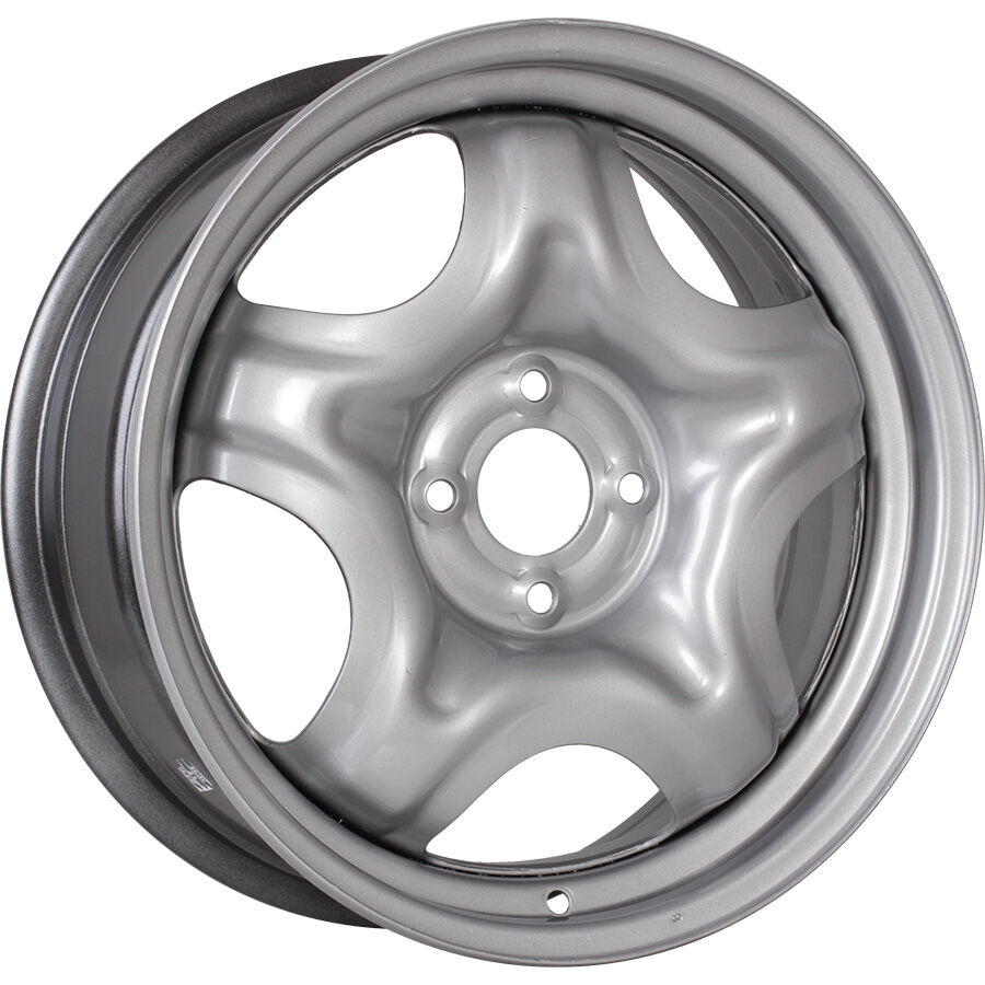 ТЗСК Hyundai Solaris/KIA Rio R16x6.5 4x100 ET50 CB54.1 Silver (Мятый обод)*