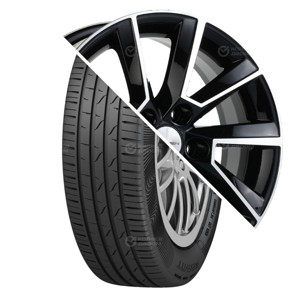 Gravity R15 185/60 88H    () + KHW1507 (15_Rapid/Fabia) R15x6 5x100 ET38 CB57.1 Black_FP  Gravity R15 185/60 88H     + KHW1507 (15_Rapid/Fabia) R15x6 5x100 ET38 CB57.1 Black_FP